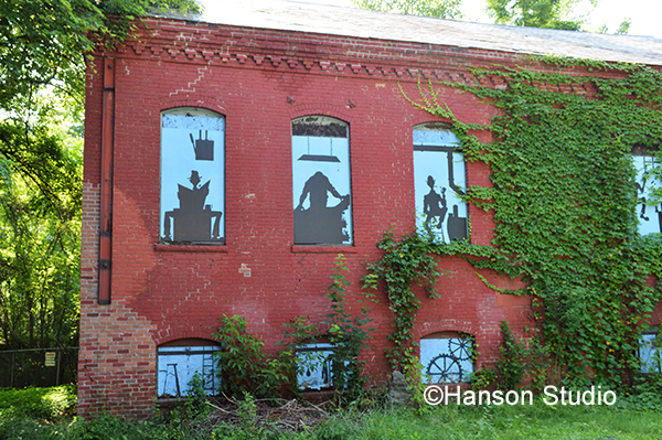 Bellows Falls, VT - Windows by River Front Park